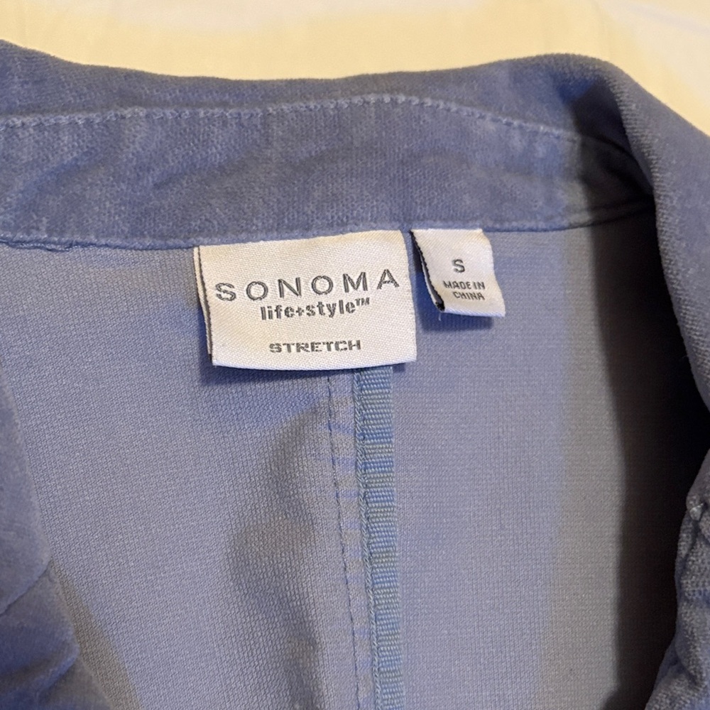 Sonoma Sky Blue Corduroy Blazer - Picture 2 of 8